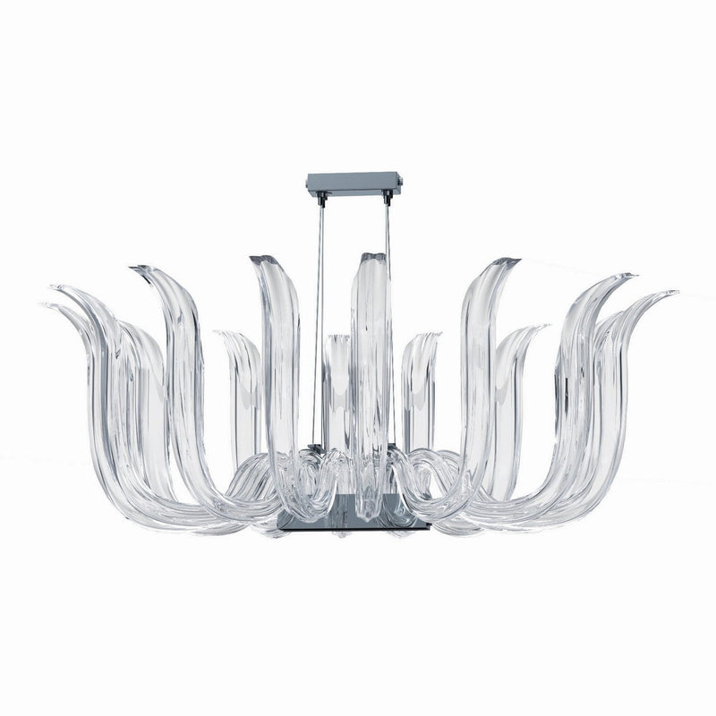 Metropolitan - N9314 - 14 Light Chandelier - Cisne - Polished Nickel