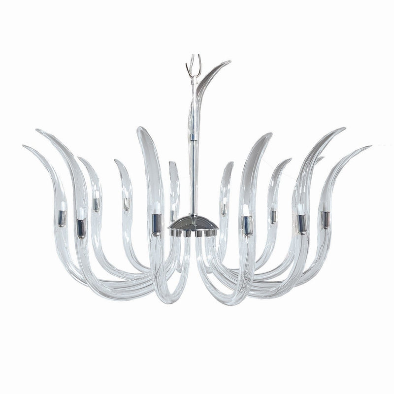 Metropolitan - N9912 - 12 Light Chandelier - Cisne - Polished Nickel