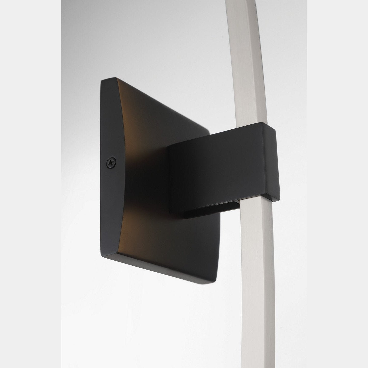 George Kovacs - P5502-691-L - LED Wall Sconce - Archer - Coal With Brushed Nickel