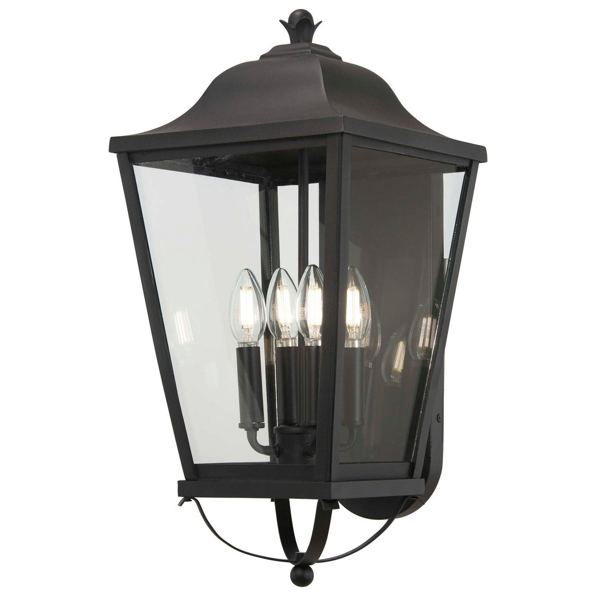Minka-Lavery - 73282-66 - Four Light Outdoor Wall Mount - Savannah - Sand Coal