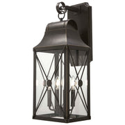 Minka-Lavery - 73293-143C - Four Light Outdoor Wall Mount - De Luz - Oil Rubbed Bronze W/ Gold High