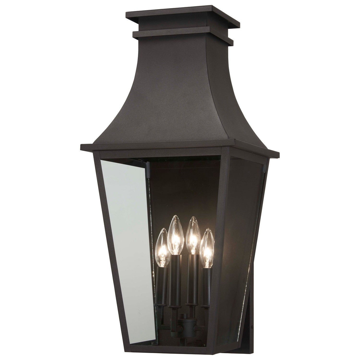 Minka-Lavery - 7993-66 - Four Light Outdoor Wall Mount - Gloucester - Sand Coal