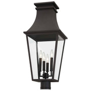 Minka-Lavery - 7996-66 - Four Light Outdoor Post Mount - Gloucester - Sand Coal