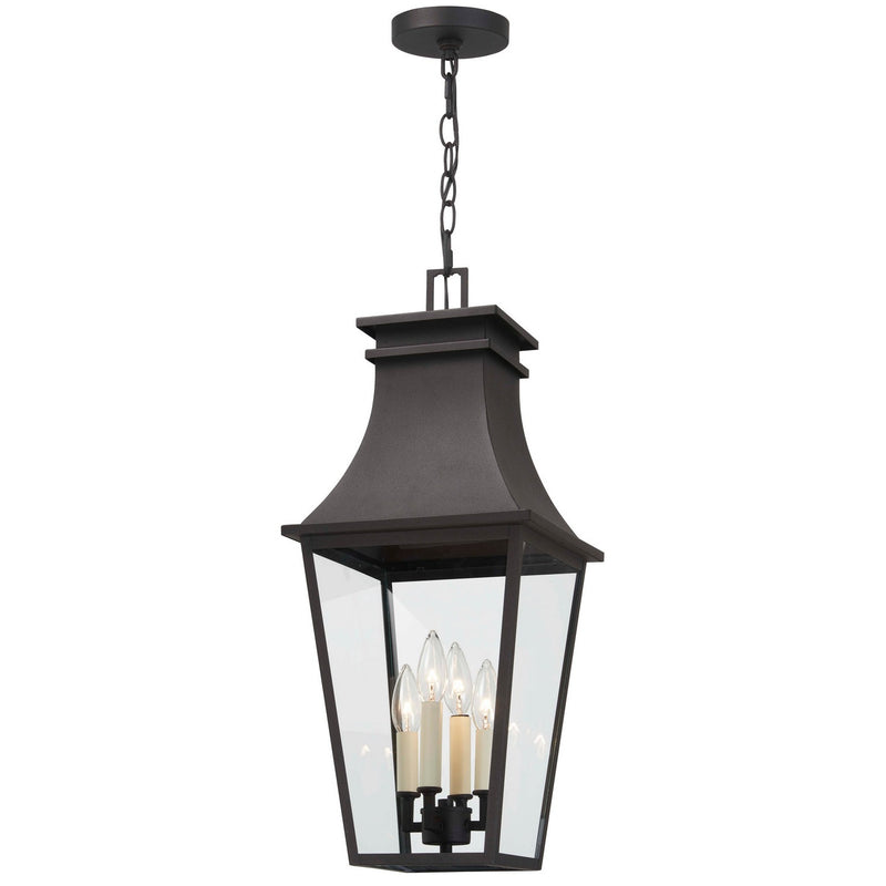 Minka-Lavery - 7998-66 - Four Light Outdoor Chain Hung - Gloucester - Sand Coal