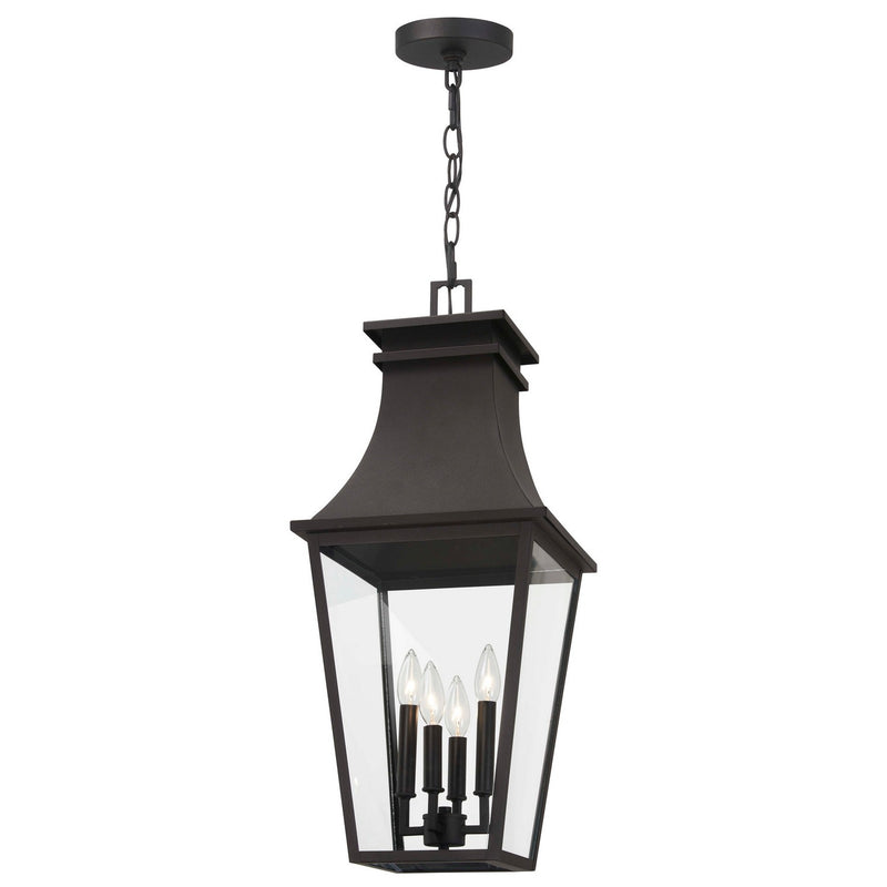 Minka-Lavery - 7999-66 - Four Light Outdoor Chain Hung - Gloucester - Sand Coal