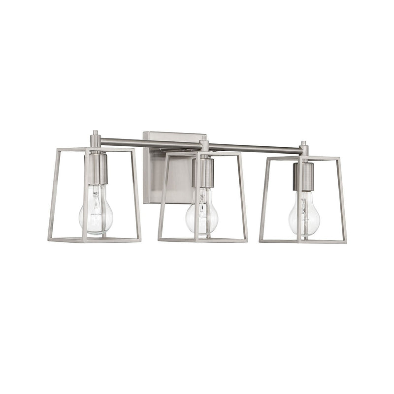 Craftmade - 12123BNK3 - Three Light Vanity - Dunn - Brushed Polished Nickel