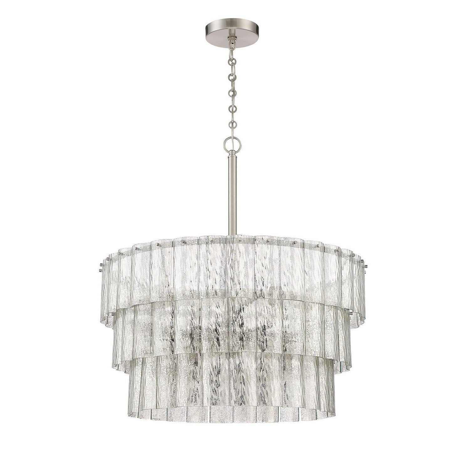 Craftmade - 48690-BNK - 12 Light Pendant - Museo - Brushed Polished Nickel