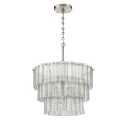 Craftmade - 48694-BNK - Nine Light Pendant - Museo - Brushed Polished Nickel