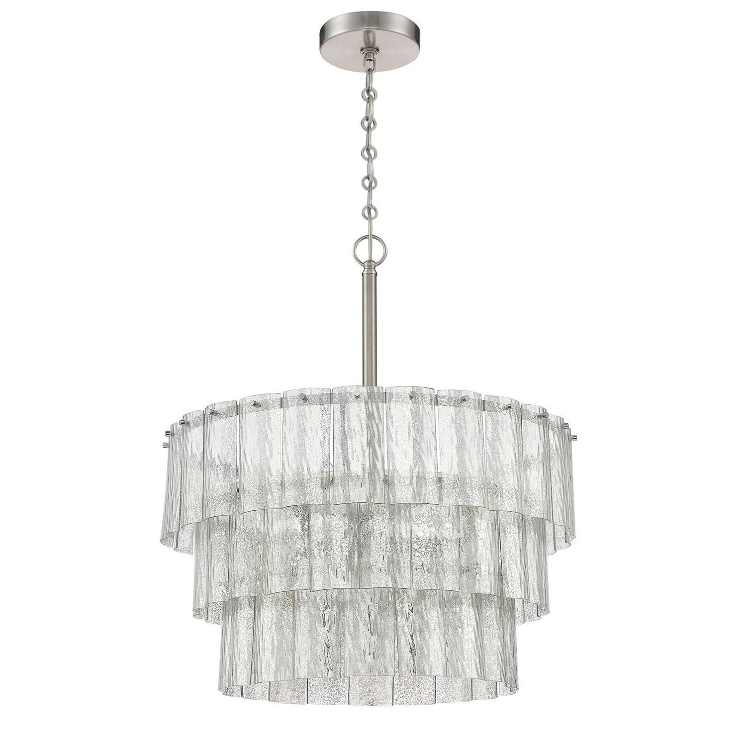 Craftmade - 48696-BNK - Nine Light Pendant - Museo - Brushed Polished Nickel