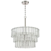 Craftmade - 48696-BNK - Nine Light Pendant - Museo - Brushed Polished Nickel