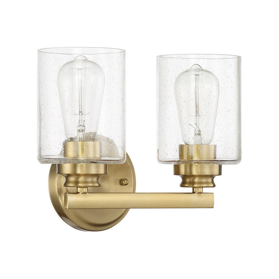 Craftmade - 50502-SB - Two Light Vanity - Bolden - Satin Brass