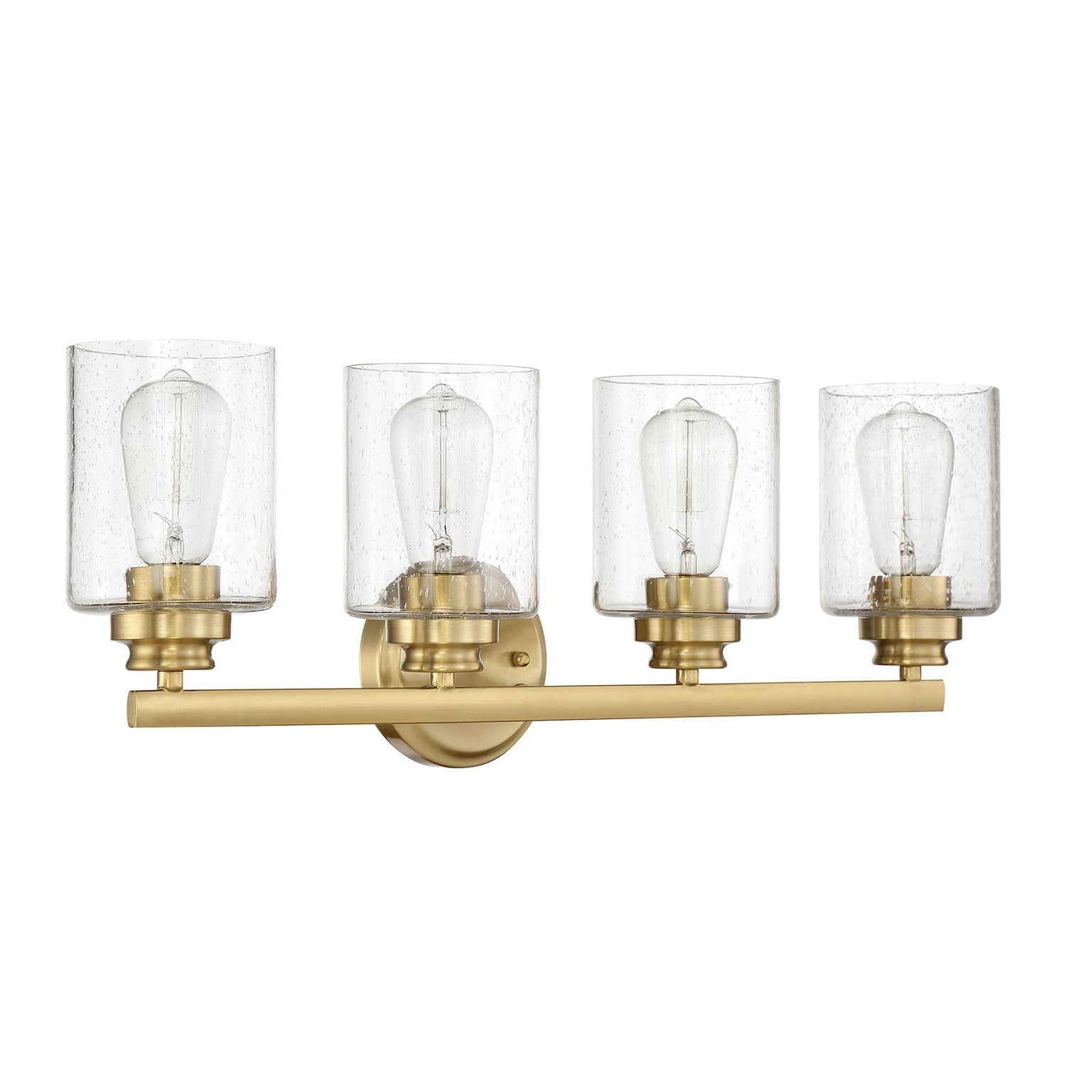 Craftmade - 50504-SB - Four Light Vanity - Bolden - Satin Brass