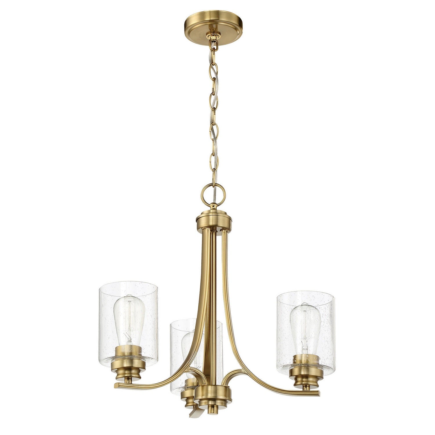 Craftmade - 50523-SB - Three Light Chandelier - Bolden - Satin Brass