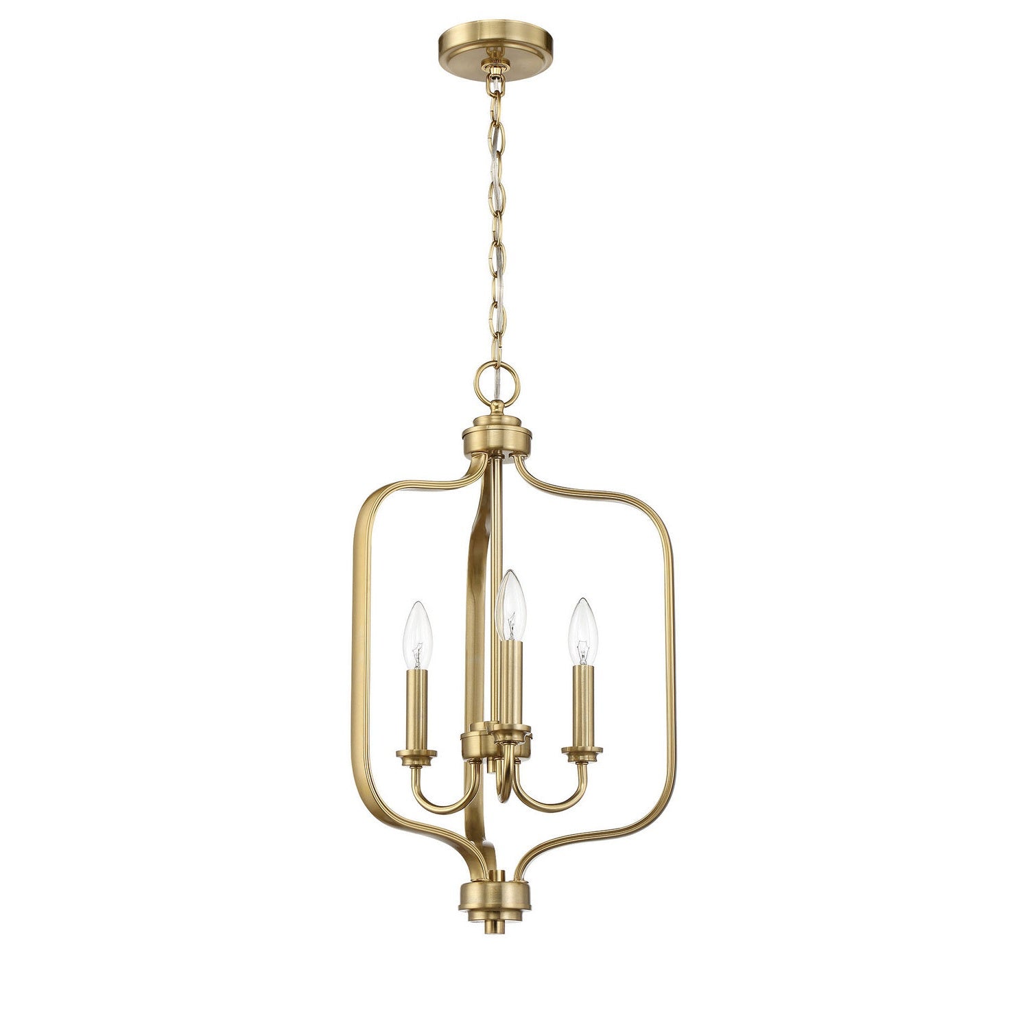 Craftmade - 50533-SB - Three Light Foyer Pendant - Bolden - Satin Brass