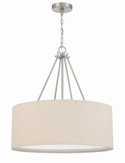 Craftmade - 56594-BNK - Three Light Pendant - Duke - Brushed Polished Nickel