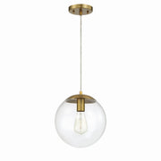 Craftmade - 56891-SB - One Light Pendant - Gaze - Satin Brass