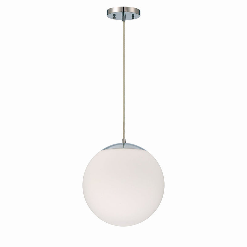 Craftmade - 56892-CH-WG - One Light Pendant - Gaze - Chrome