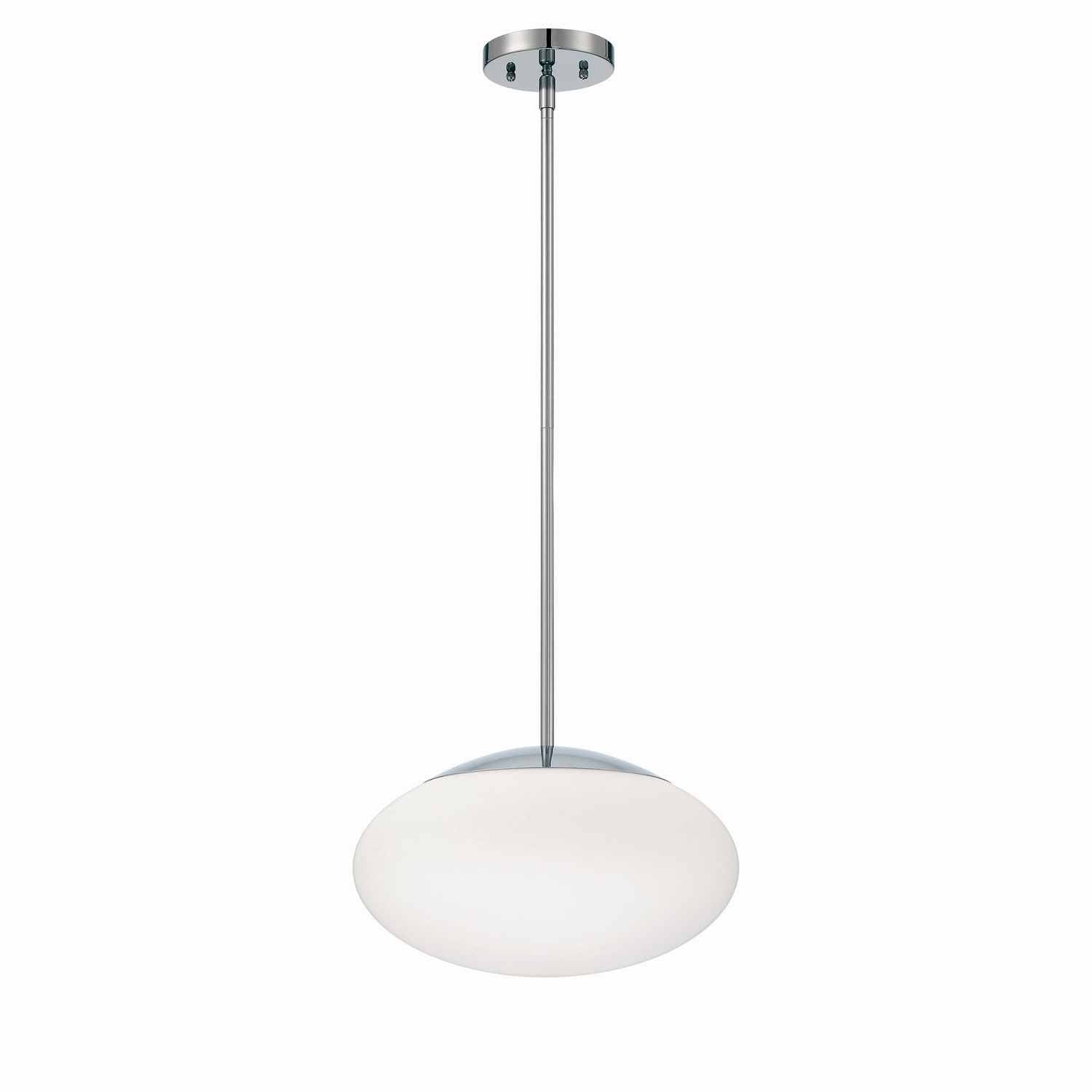 Craftmade - 56894-CH-WG - One Light Pendant - Gaze - Chrome