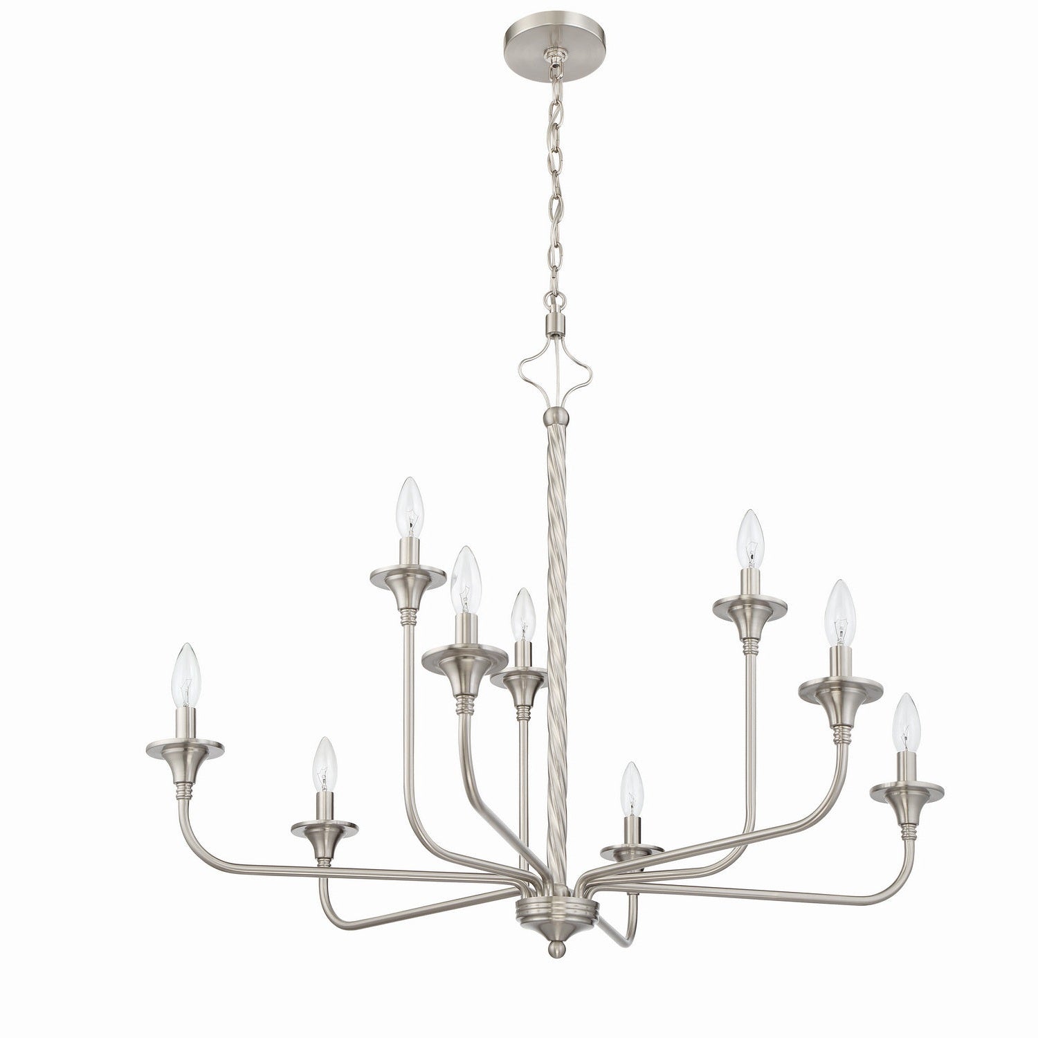 Craftmade - 57029-BNK - Nine Light Chandelier - Jolenne - Brushed Polished Nickel