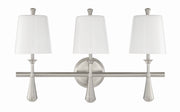 Craftmade - 57403-BNK - Three Light Vanity - Palmer - Brushed Polished Nickel