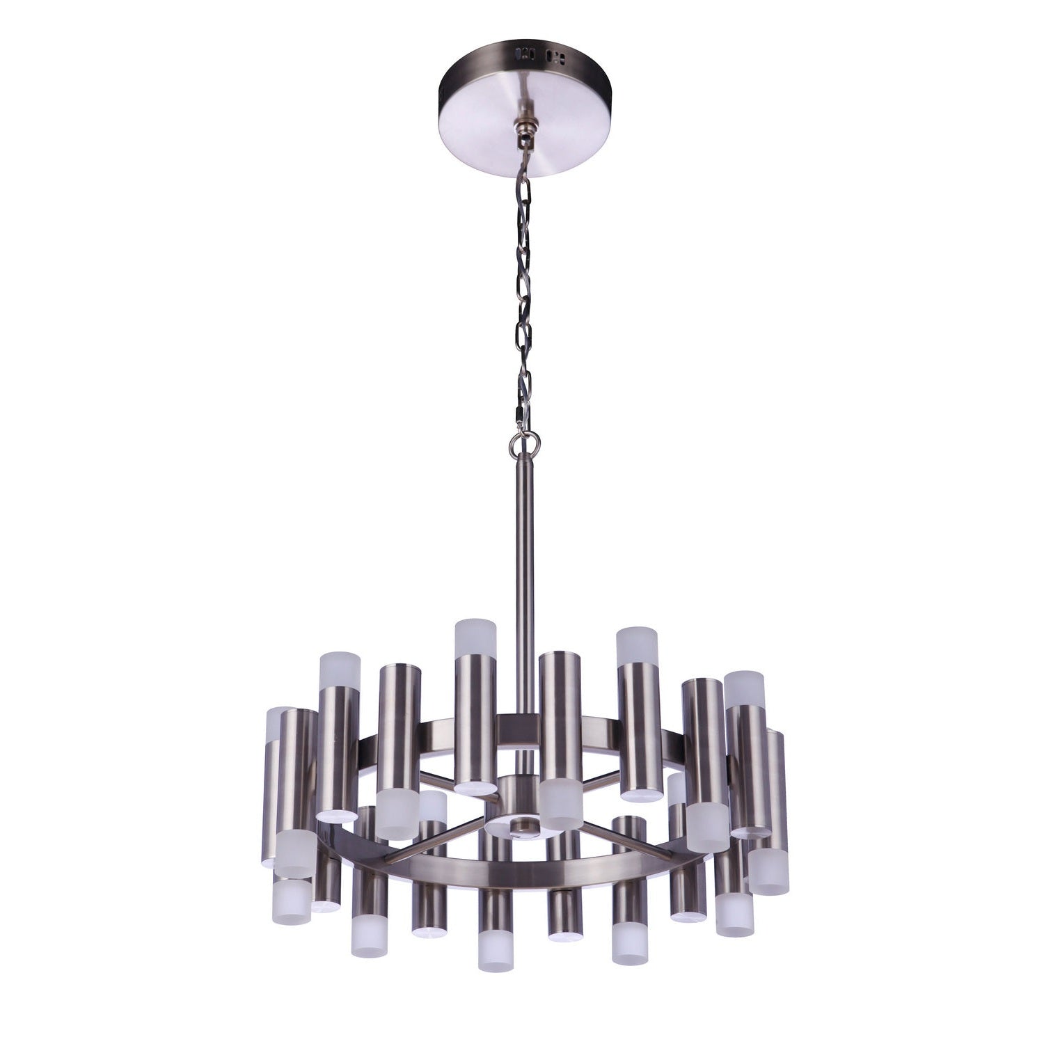 Craftmade - 57520-BNK-LED - LED Chandelier - Simple Lux - Brushed Polished Nickel