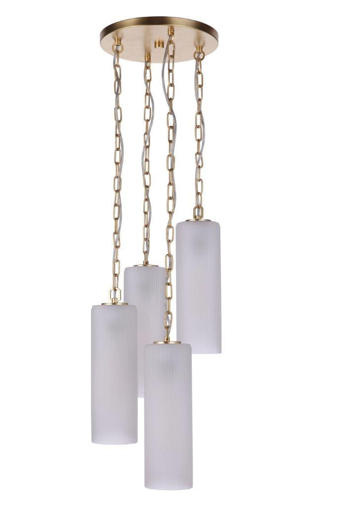 Craftmade - 57994-SNG - Four Light Pendant - Myos - Sunset Gold