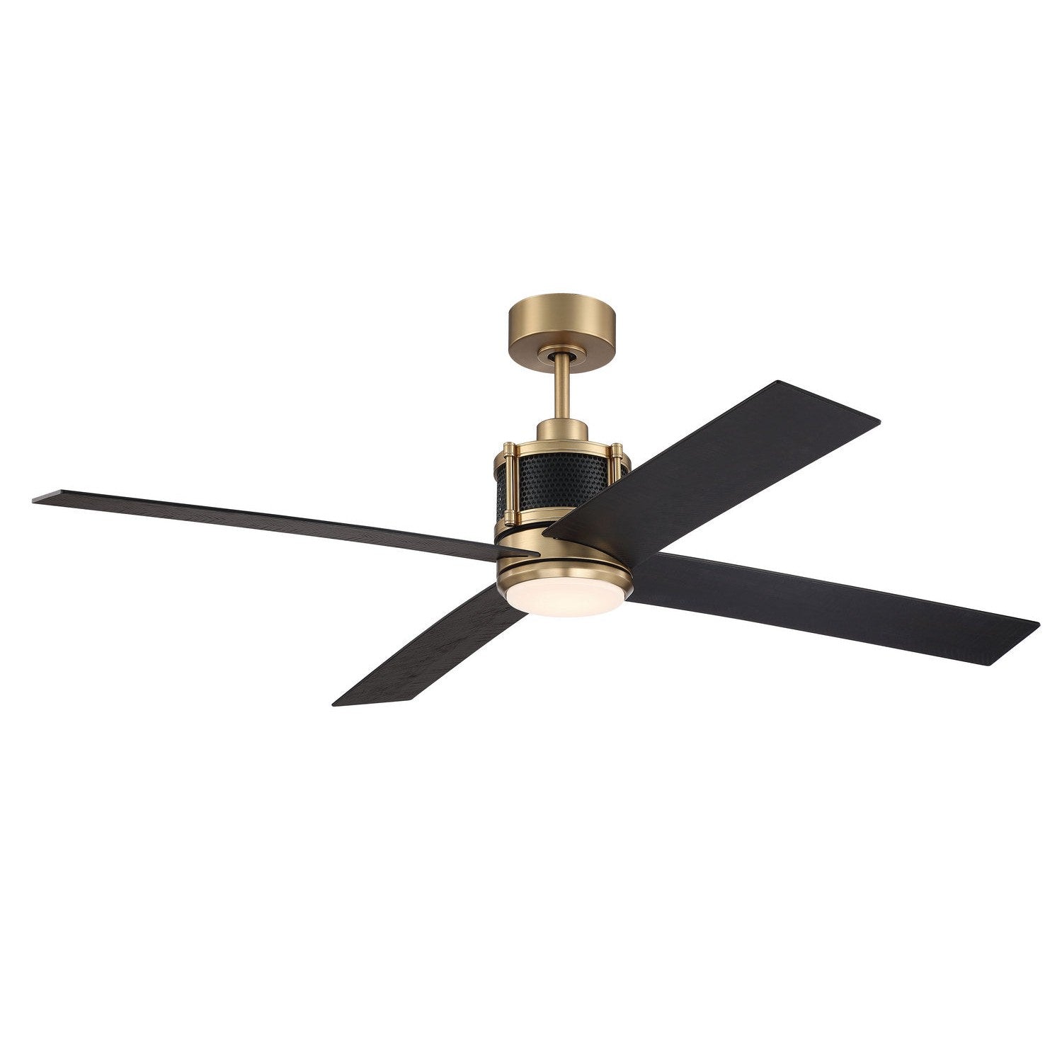 Craftmade - GRG56SBFB4-NWF - 56" Ceiling Fan - Gregory 56" Indoor Ceiling Fan with no Wifi - Satin Brass