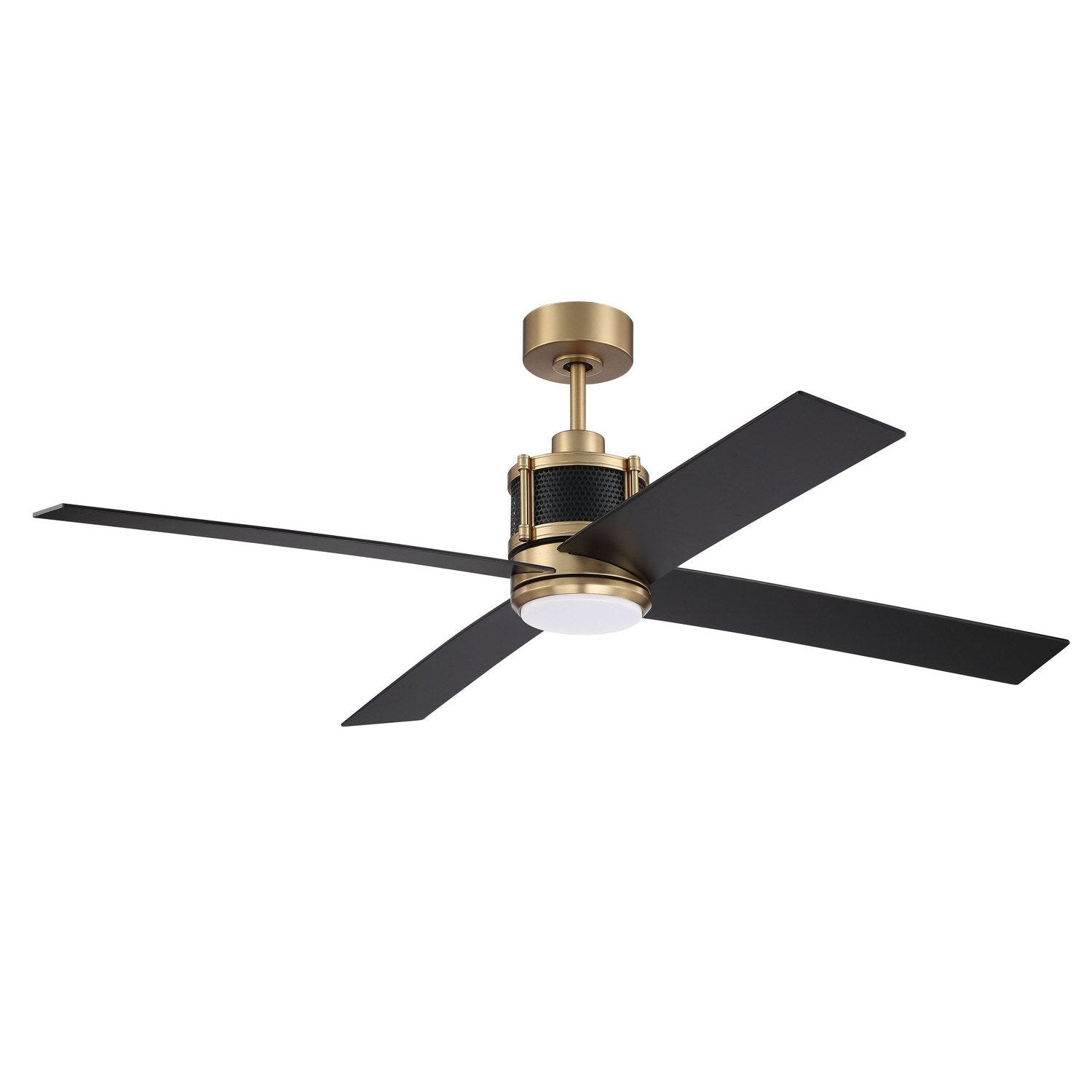 Craftmade - GRG56SBFB4-NWF - 56" Ceiling Fan - Gregory 56" Indoor Ceiling Fan with no Wifi - Satin Brass
