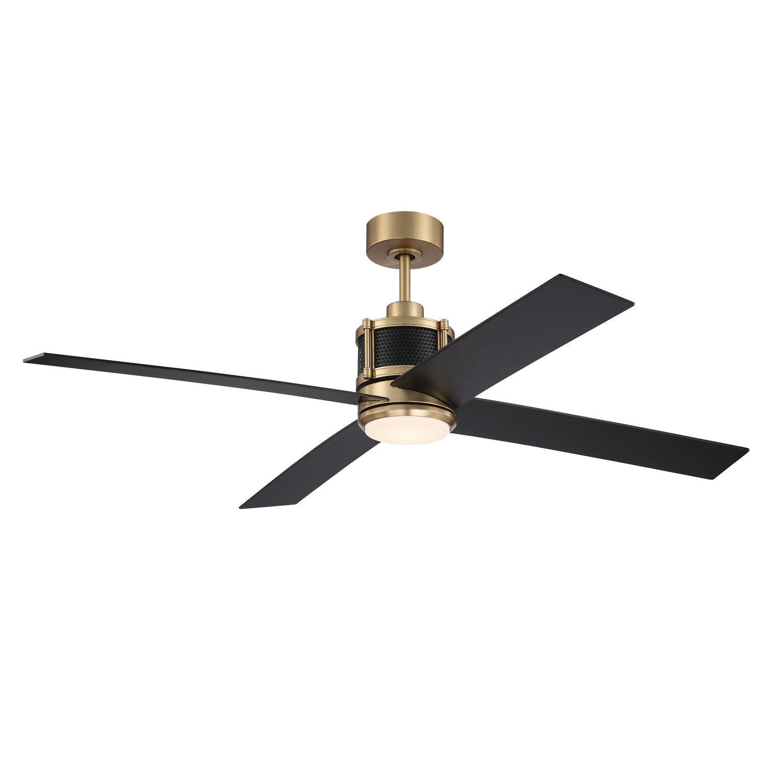 Craftmade - GRG56SBFB4-NWF - 56" Ceiling Fan - Gregory 56" Indoor Ceiling Fan with no Wifi - Satin Brass