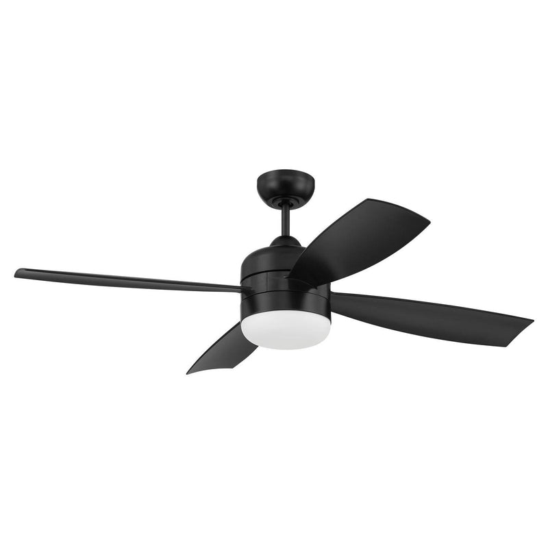 Craftmade - SBN52FB4 - 52"Ceiling Fan - Sebastion - Flat Black