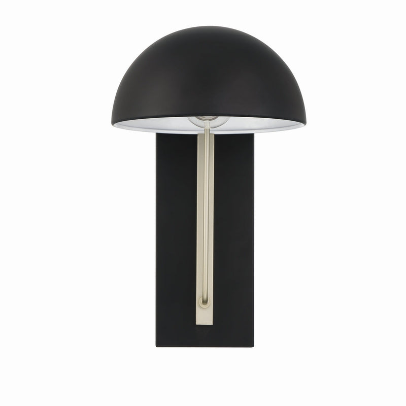 Craftmade - ZA4904-MNSA - One Light Outdoor Wall Mount - Kahn - Midnight/Satin Aluminum