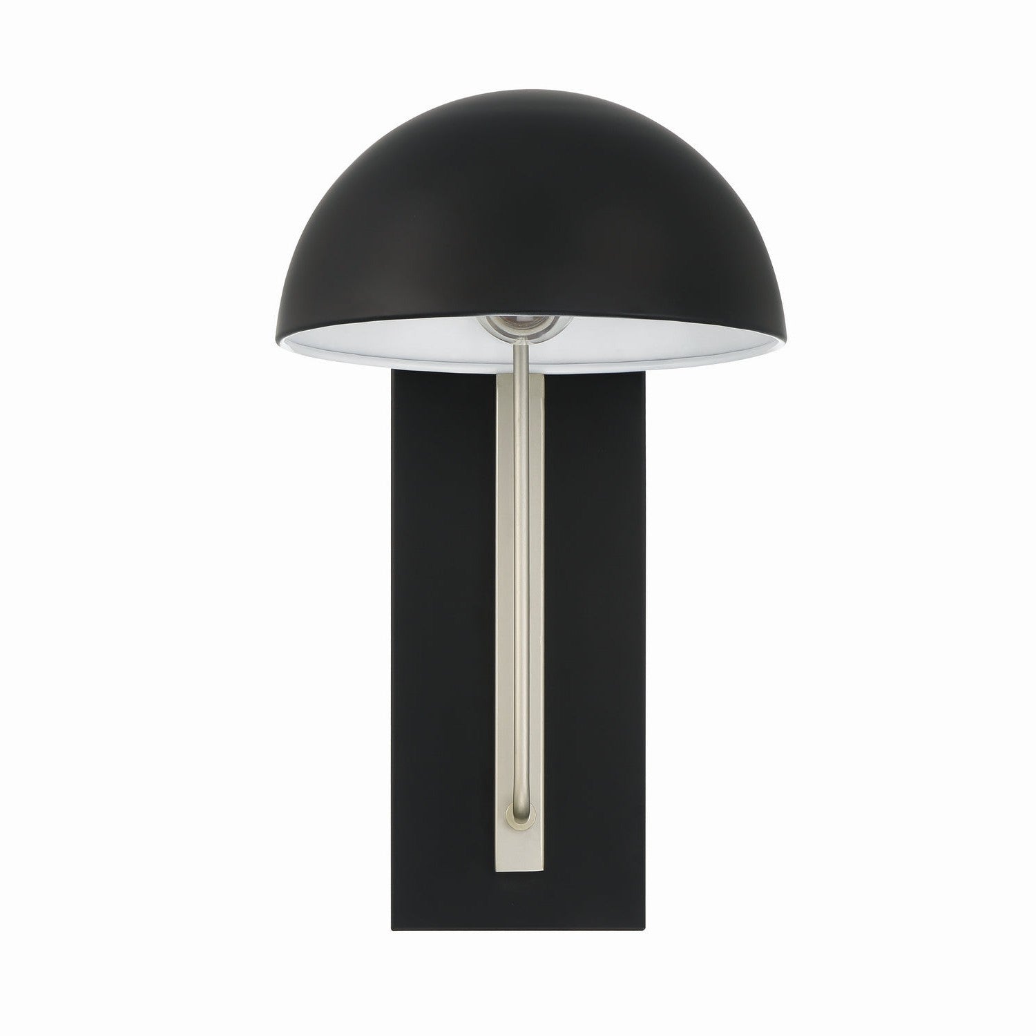Craftmade - ZA4914-MNSA - One Light Outdoor Wall Mount - Kahn - Midnight/Satin Aluminum