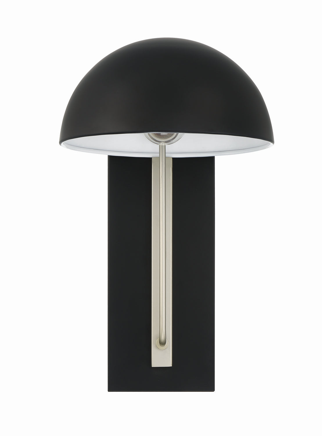 Craftmade - ZA4914-MNSA - One Light Outdoor Wall Mount - Kahn - Midnight/Satin Aluminum