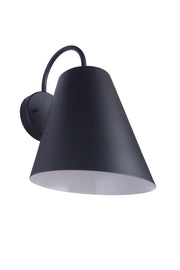 Craftmade - ZA5014-MN - One Light Outdoor Wall Mount - Point Clear - Midnight