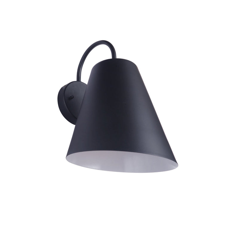 Craftmade - ZA5014-MN - One Light Outdoor Wall Mount - Point Clear - Midnight