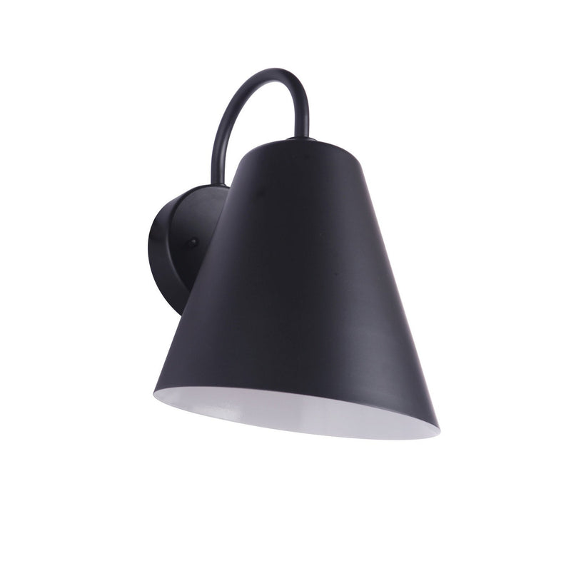 Craftmade - ZA5024-MN - One Light Outdoor Wall Mount - Point Clear - Midnight