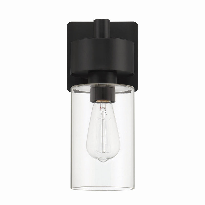 Craftmade - ZA5304-MN - One Light Outdoor Wall Mount - Bennet - Midnight