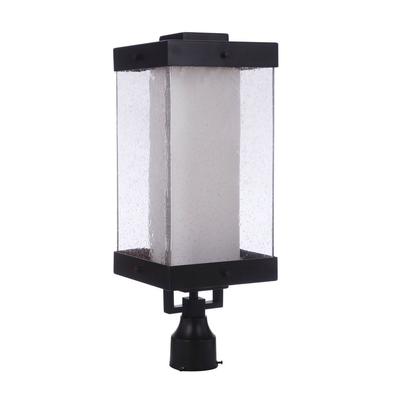 Craftmade - ZA5625-MN - One Light Outdoor Post Mount - Hayner - Midnight