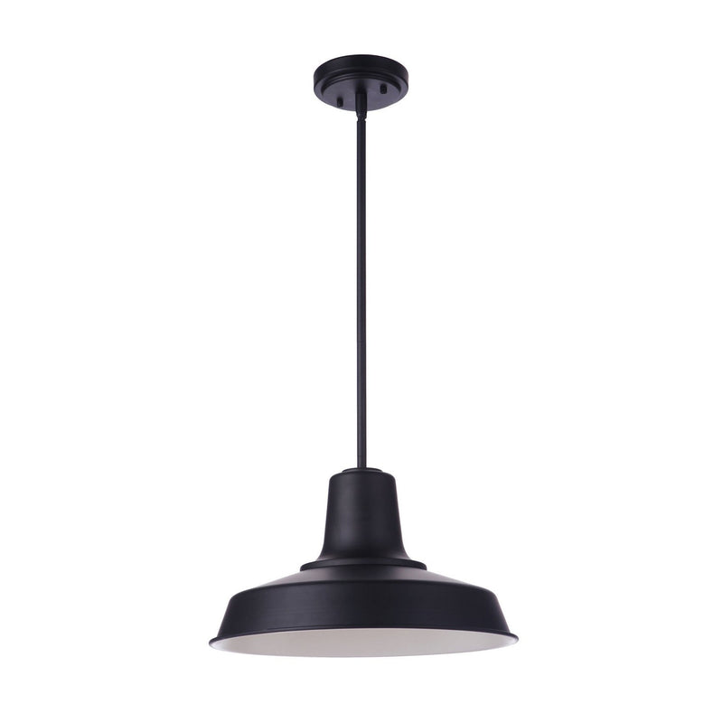 Craftmade - ZA5701-MN - One Light Outdoor Pendant - Briscoe - Midnight