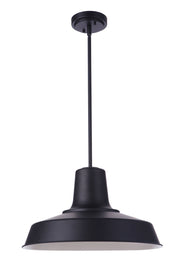 Craftmade - ZA5711-MN - One Light Outdoor Pendant - Briscoe - Midnight