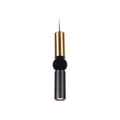 Avenue Lighting - HF1091-BB-BK - LED Pendant - Cicada - Brushed Brass And Black