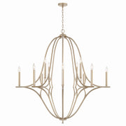 Capital Lighting - 450001BS - 12 Light Chandelier - Claire - Brushed Champagne