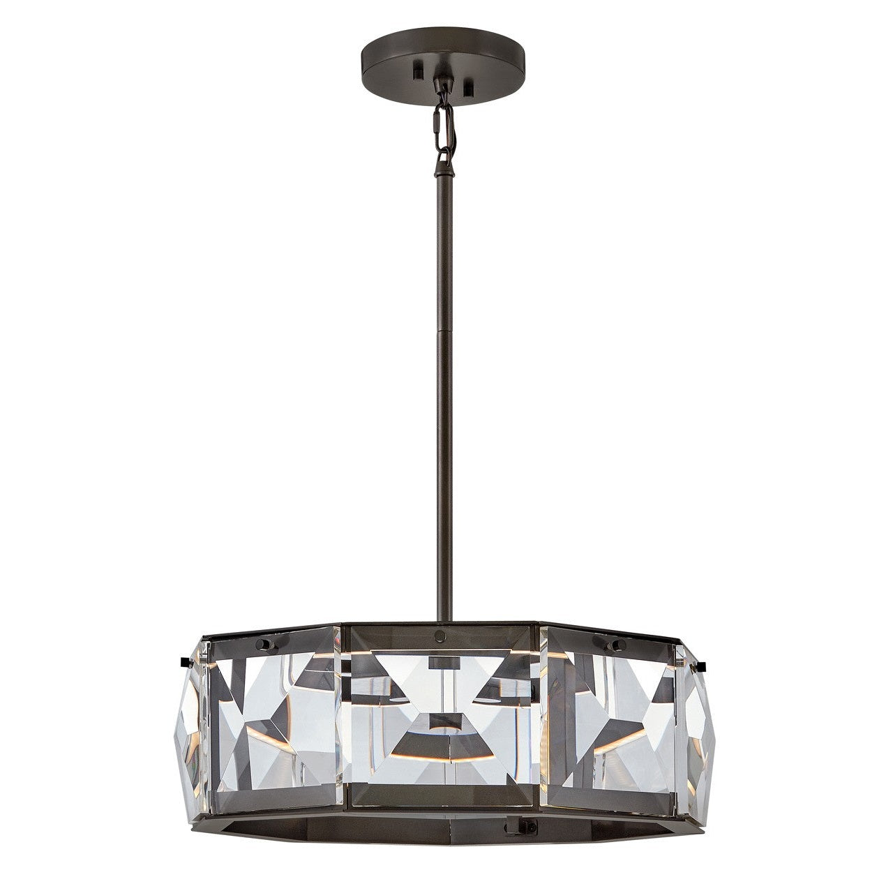 Fredrick Ramond - FR30103BX - LED Convertible Semi-Flush Mount - Jolie - Black Oxide