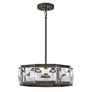 Fredrick Ramond - FR30103BX - LED Convertible Semi-Flush Mount - Jolie - Black Oxide