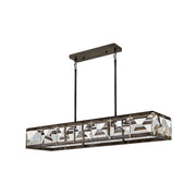 Fredrick Ramond - FR30106BX - LED Linear Chandelier - Jolie - Black Oxide
