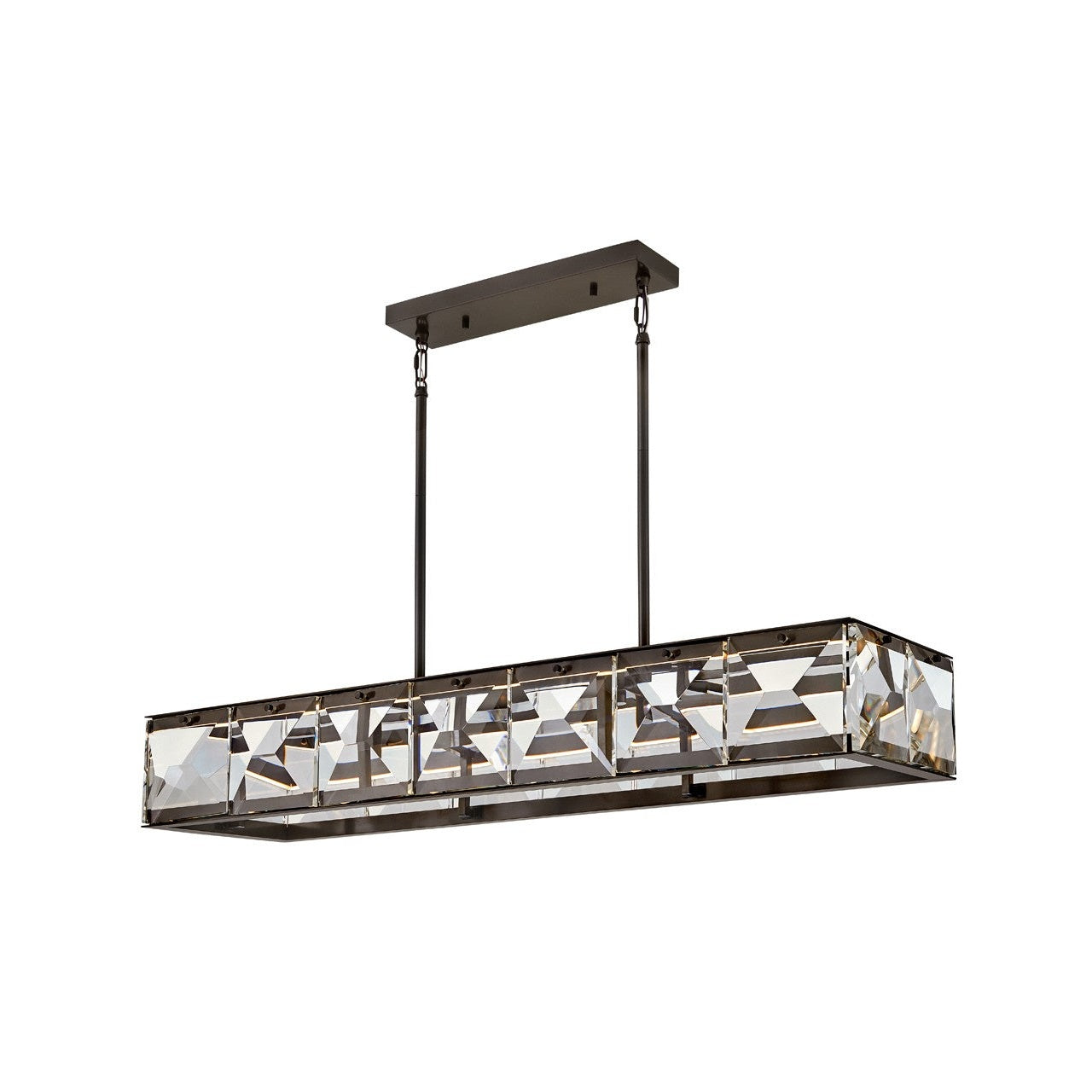 Fredrick Ramond - FR30106BX - LED Linear Chandelier - Jolie - Black Oxide