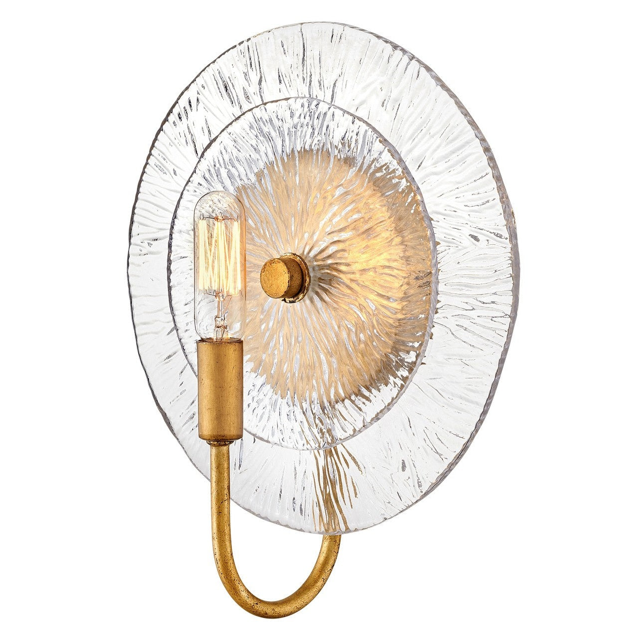 Fredrick Ramond - FR30120DA - LED Wall Sconce - Rene - Distressed Brass