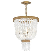Fredrick Ramond - FR30204BNG - LED Pendant - Dune - Burnished Gold
