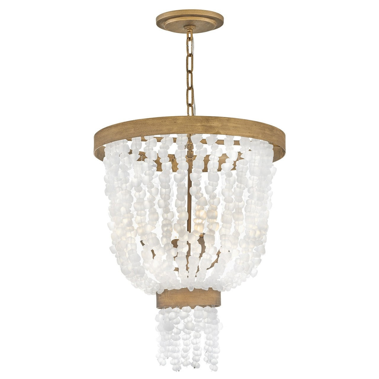 Fredrick Ramond - FR30204BNG - LED Pendant - Dune - Burnished Gold