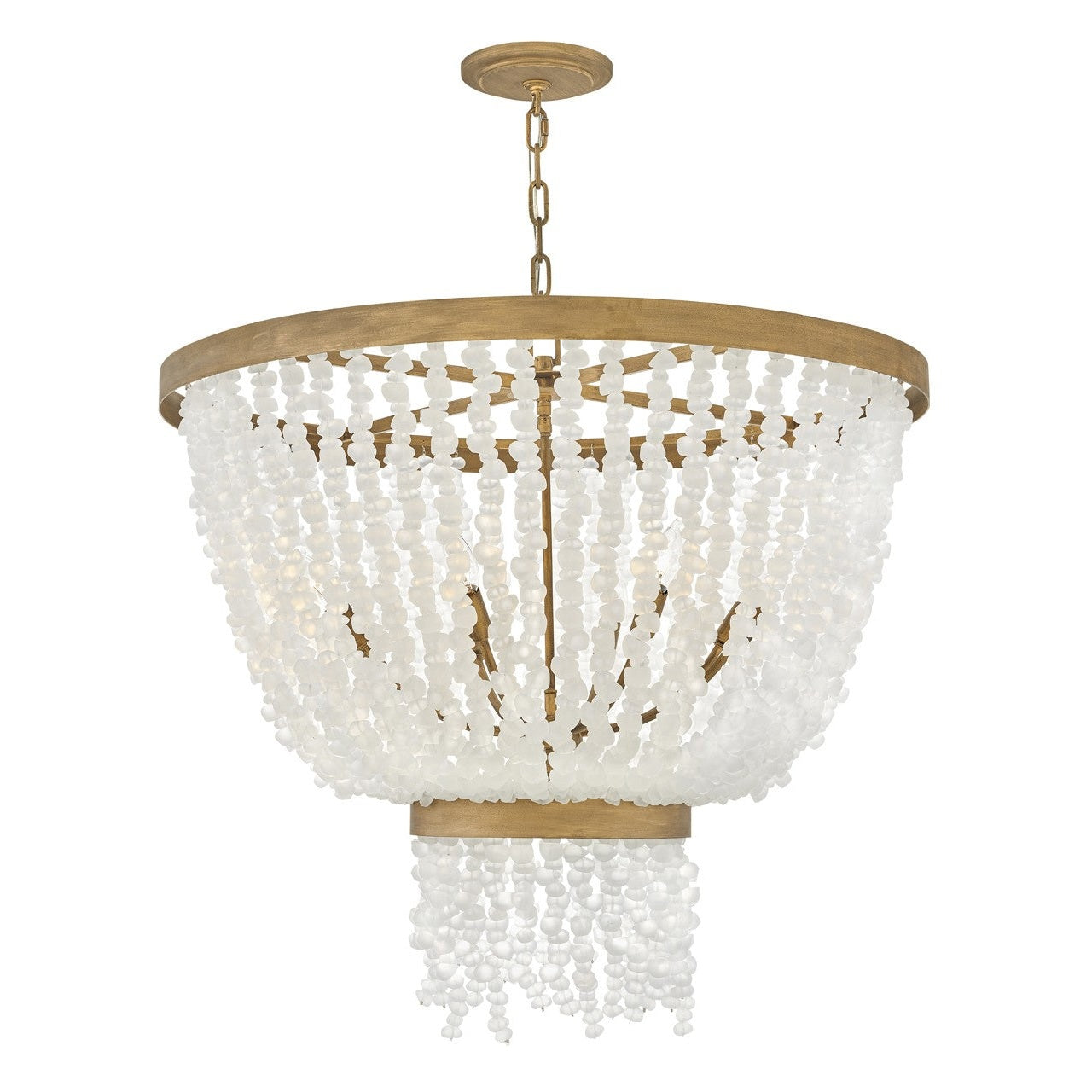 Fredrick Ramond - FR30205BNG - LED Pendant - Dune - Burnished Gold